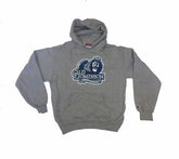 Vintage 90s champion USA varsity Old Dominion Football grey marl hoodie size medium